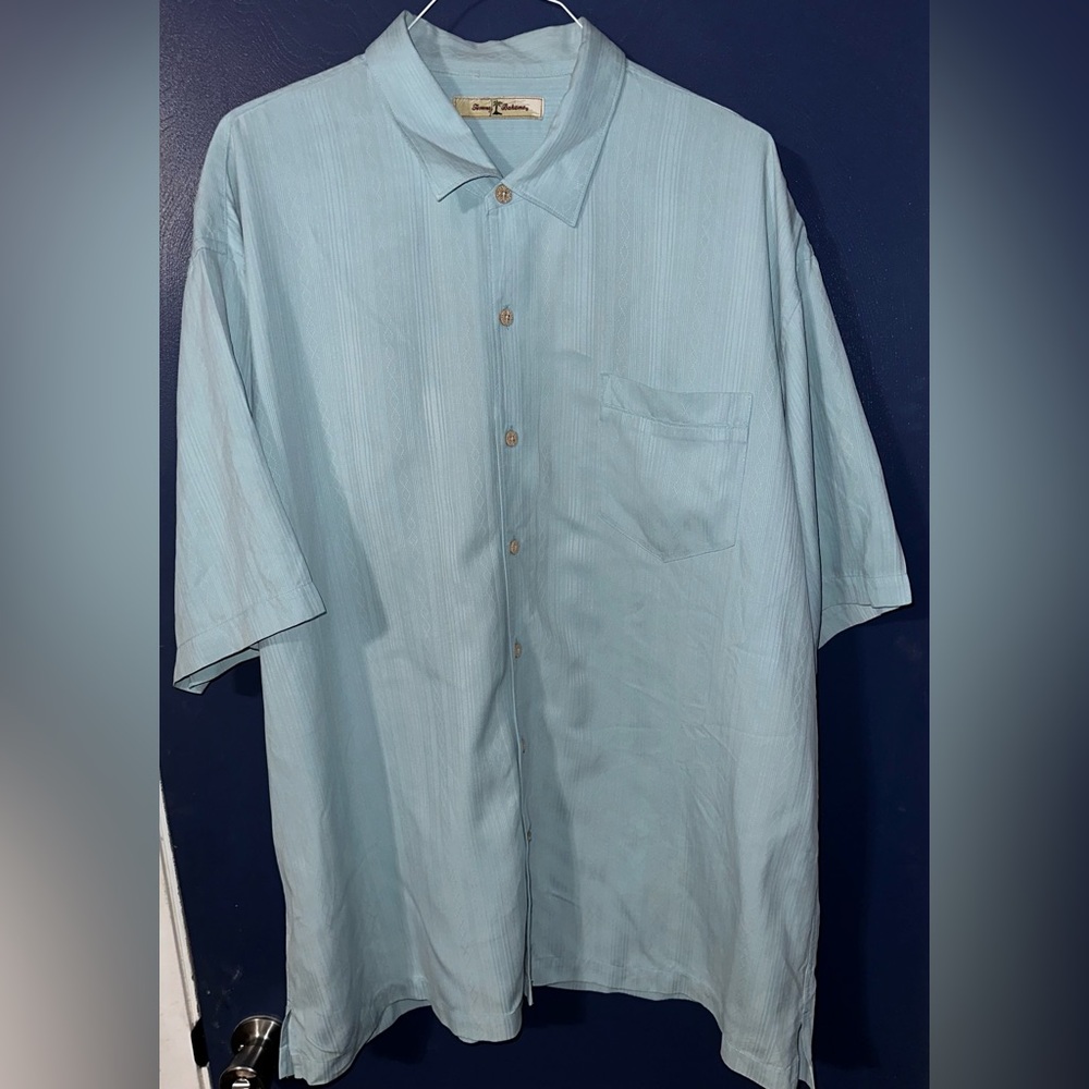 Tommy Bahama 100% Silk Casual Shirt XXL